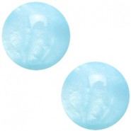 Polaris cabochon 7mm Mosso shiny Aquamarine blue